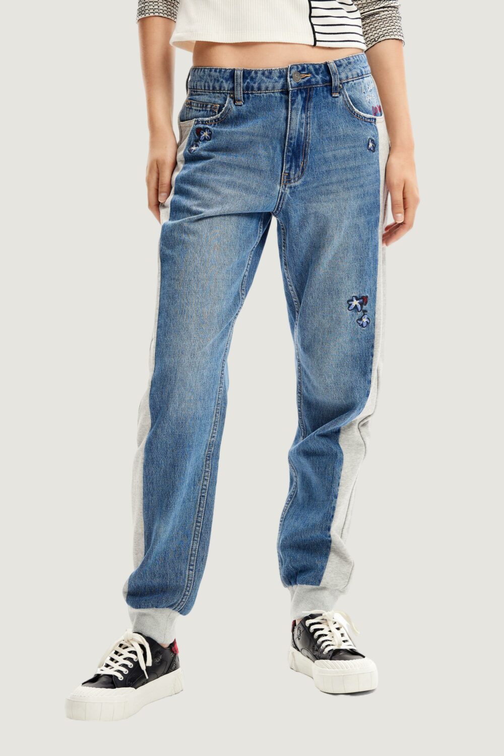 Jeans mom Desigual lamar Denim - Foto 1
