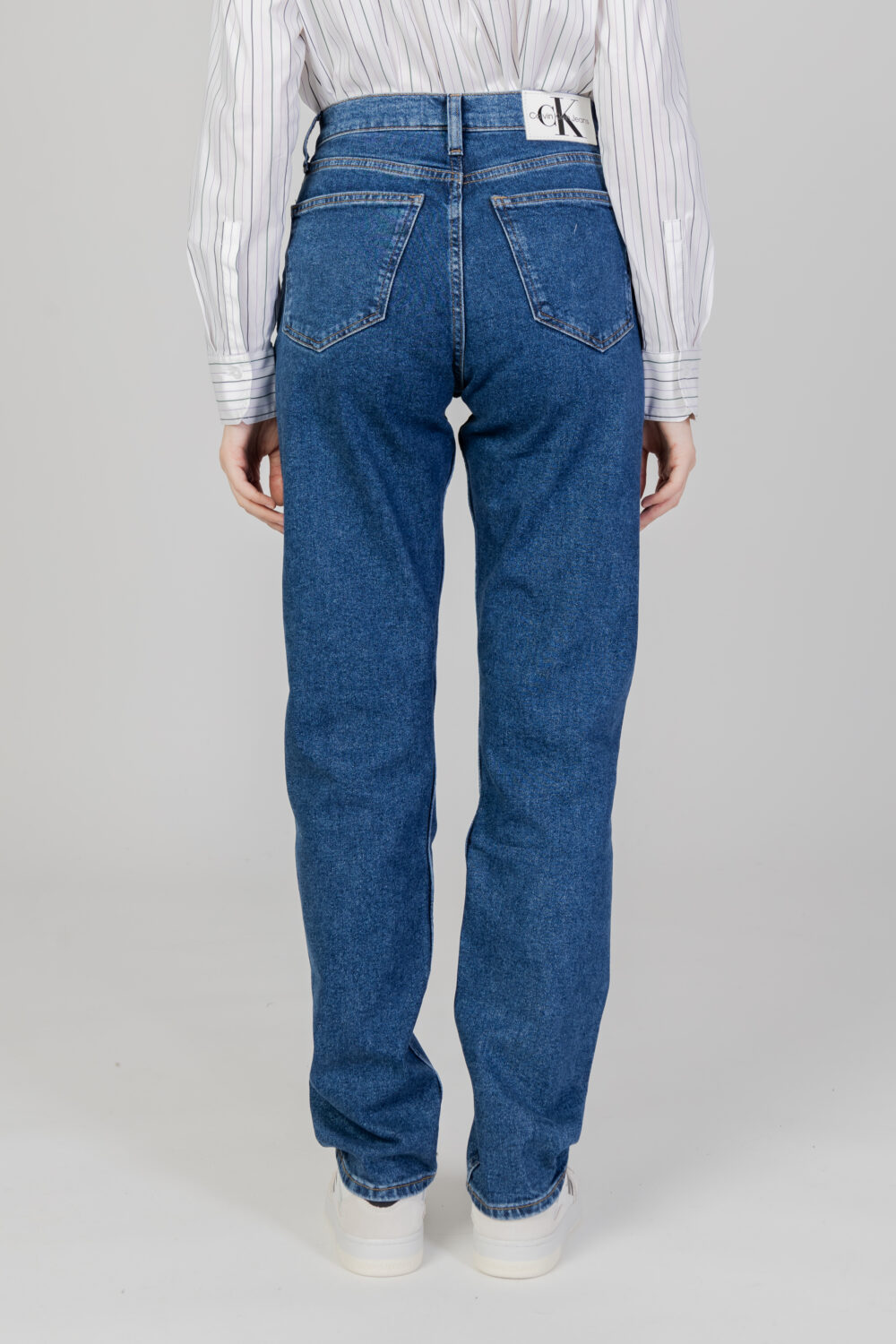 Jeans slim Calvin Klein Jeans authentic strai Denim - Foto 8