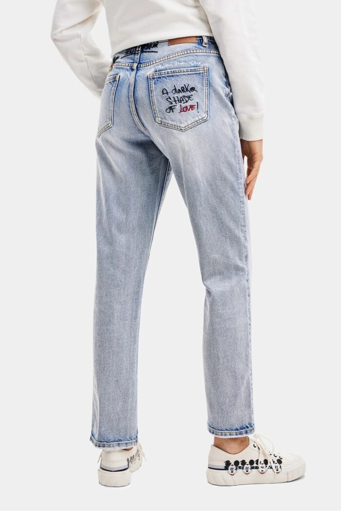 Jeans slim Desigual mickey rock Denim