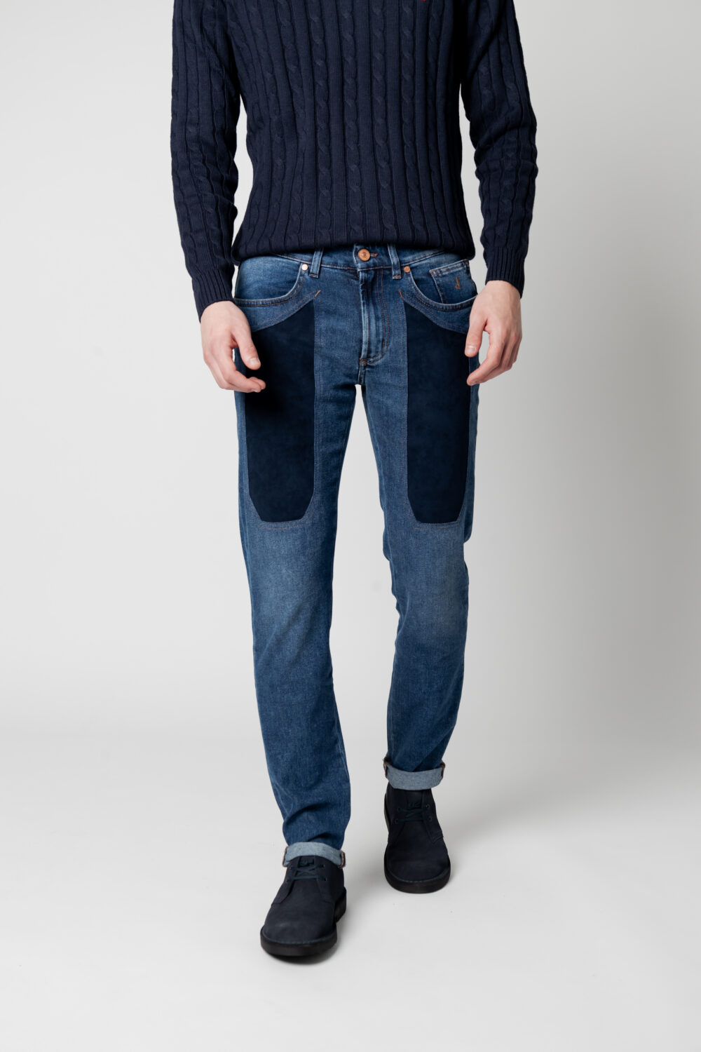 Jeans slim Jeckerson john 5tasche toppe Denim - Foto 1
