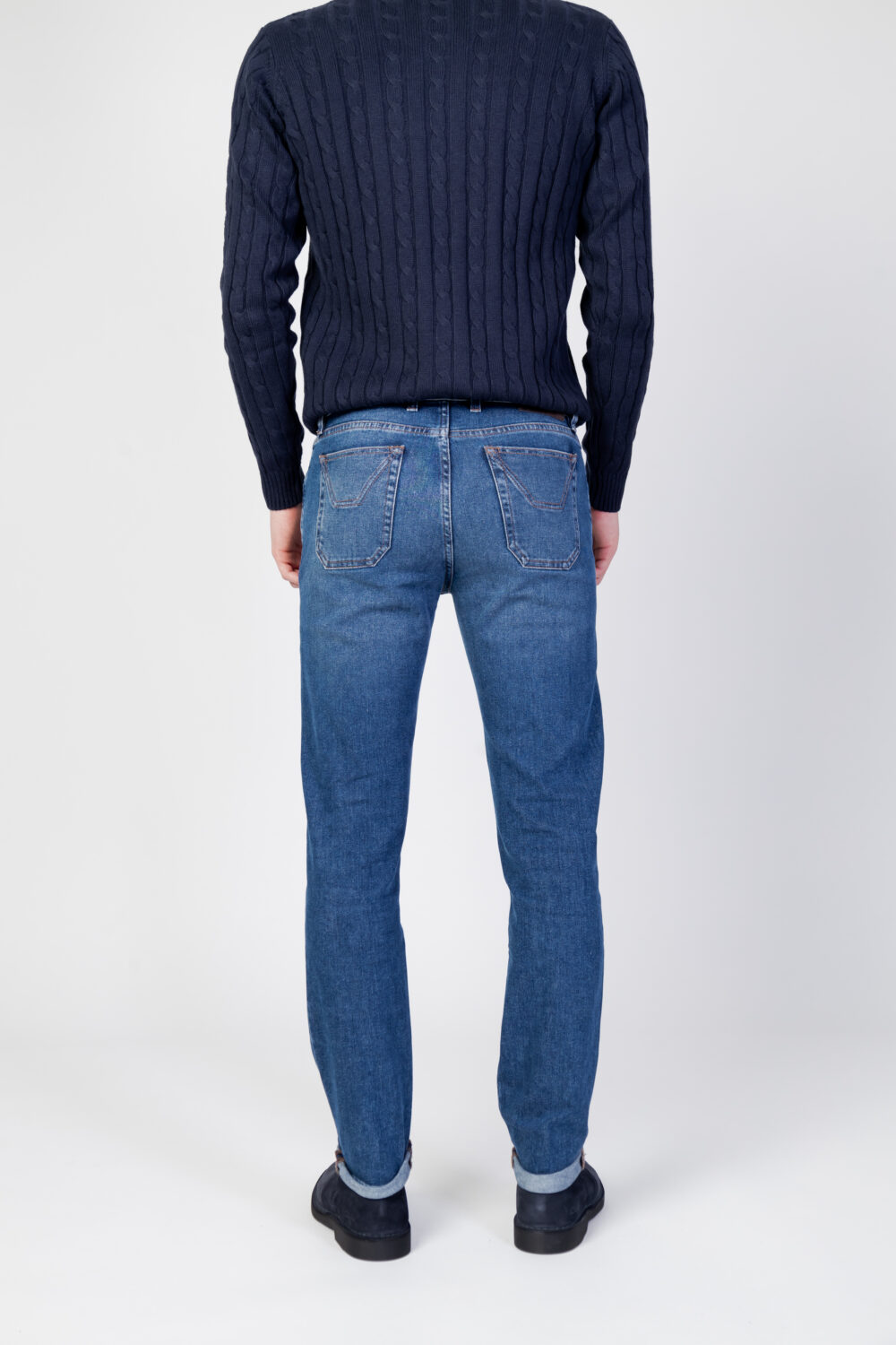 Jeans slim Jeckerson john 5tasche toppe Denim - Foto 3