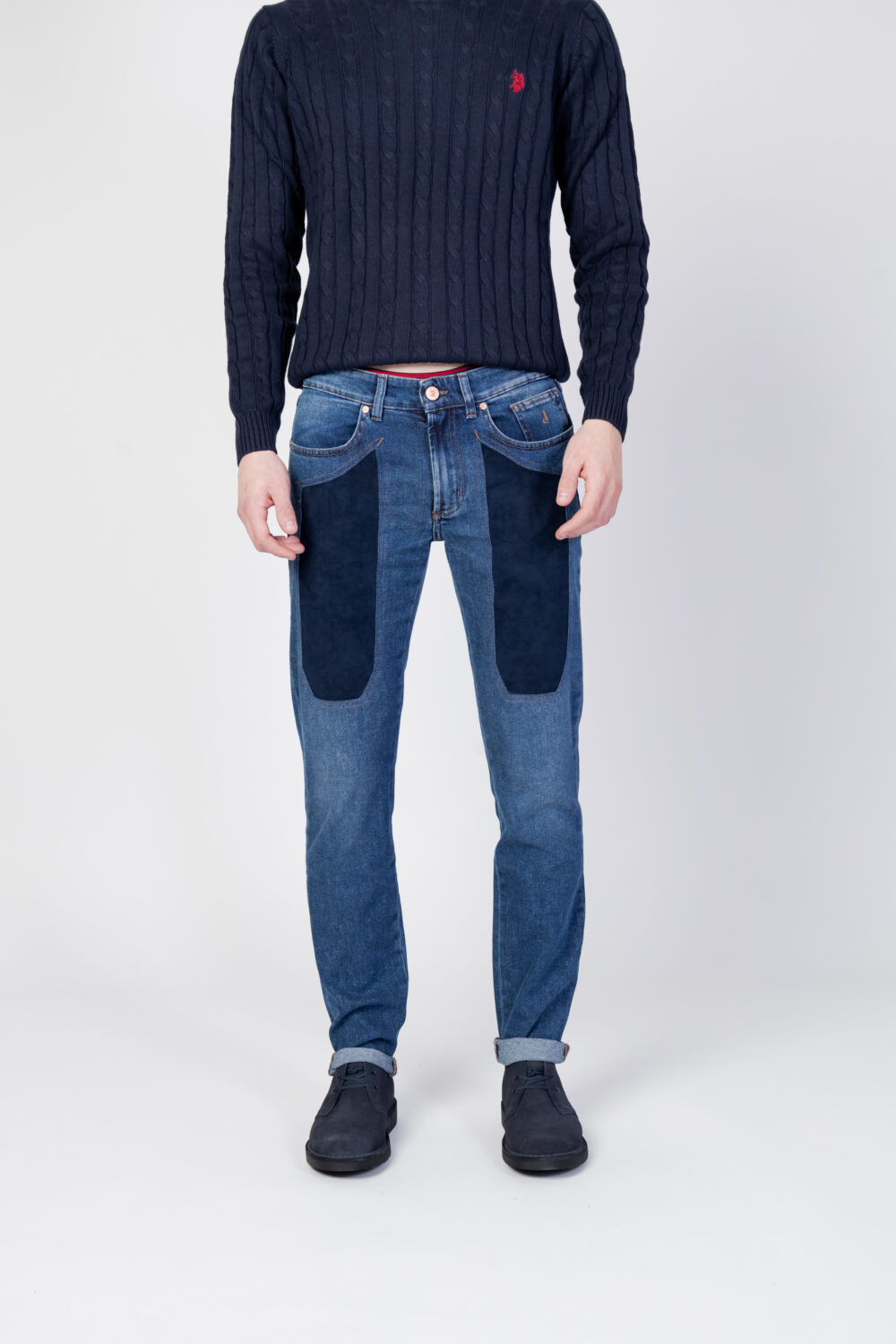 Jeans slim Jeckerson john 5tasche toppe Denim - Foto 6