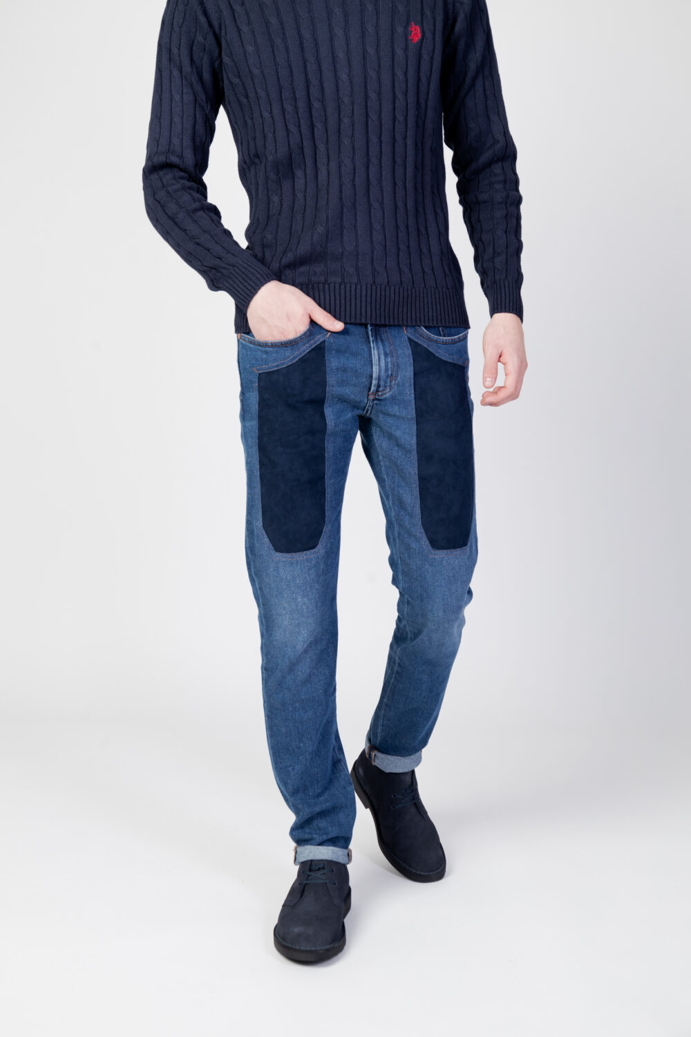 Jeans slim Jeckerson john 5tasche toppe Denim - Foto 10