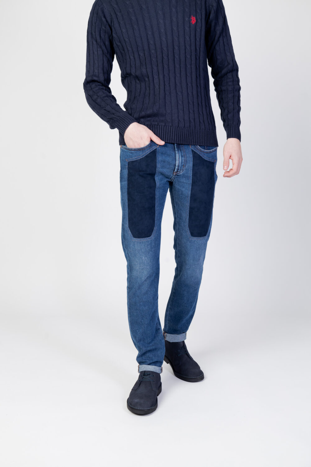 Jeans slim Jeckerson john 5tasche toppe Denim - Foto 9