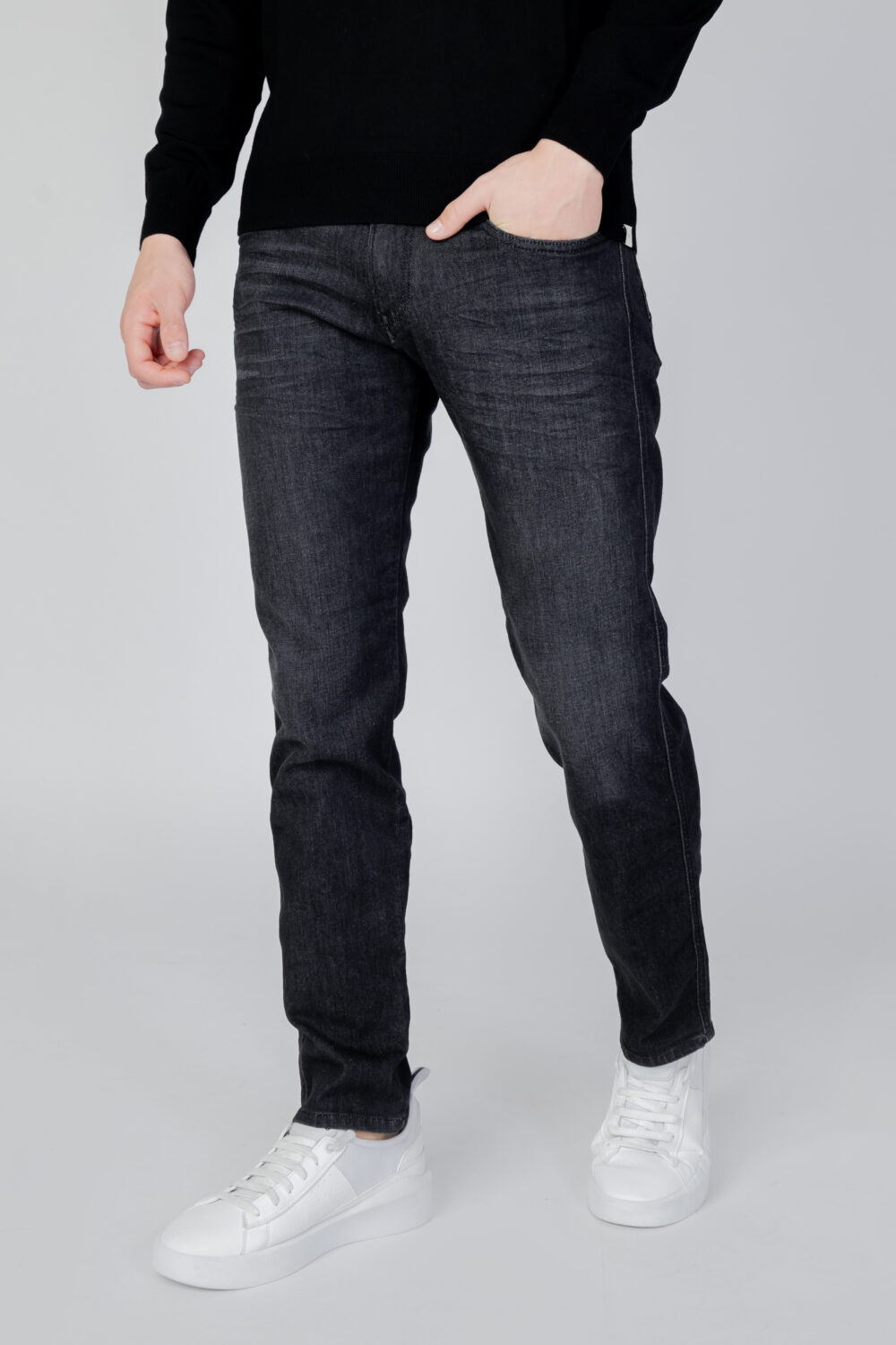 Jeans slim Replay anbass Nero - Foto 1