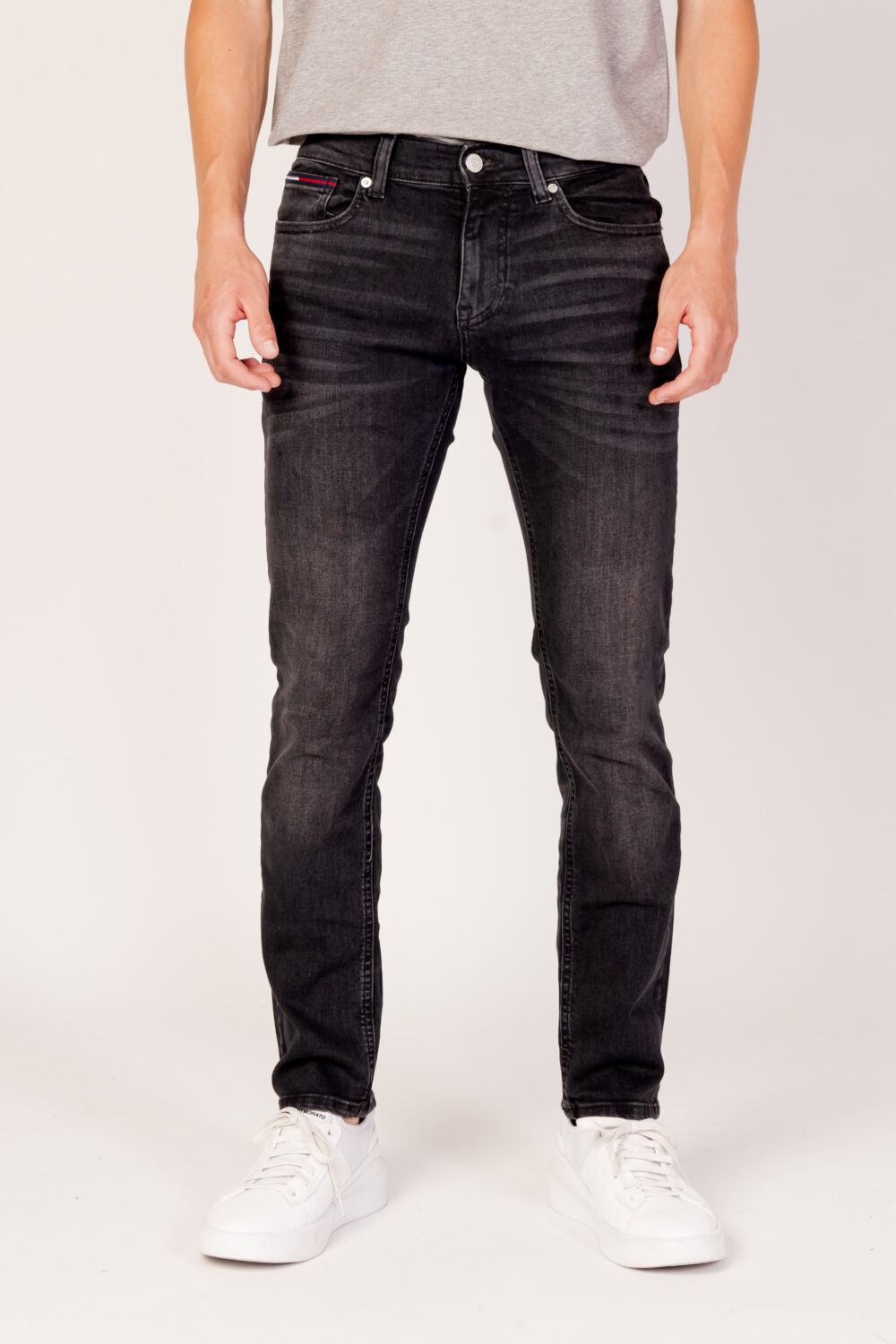 Jeans slim Tommy Hilfiger Jeans scanton cg1285 Nero - Foto 6