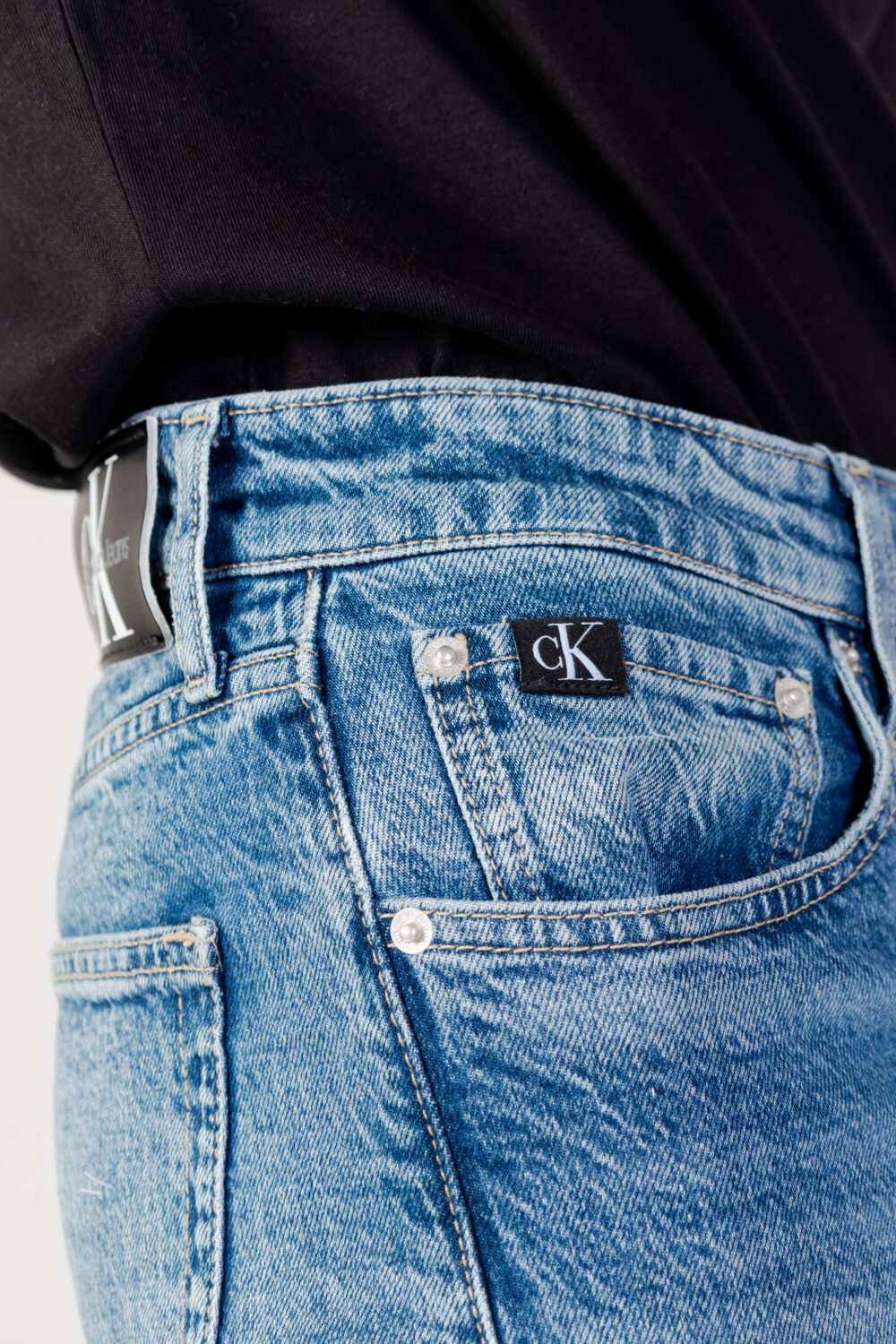 Jeans Tapered Calvin Klein Jeans slim taper Denim - Foto 4