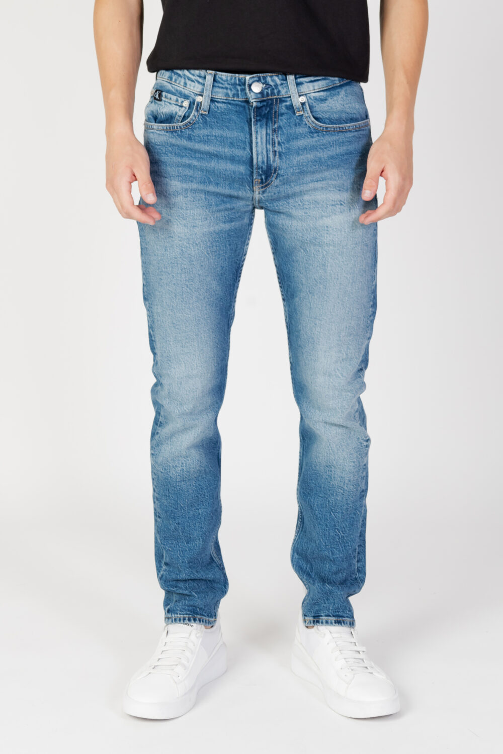 Jeans Tapered Calvin Klein Jeans slim taper Denim - Foto 6