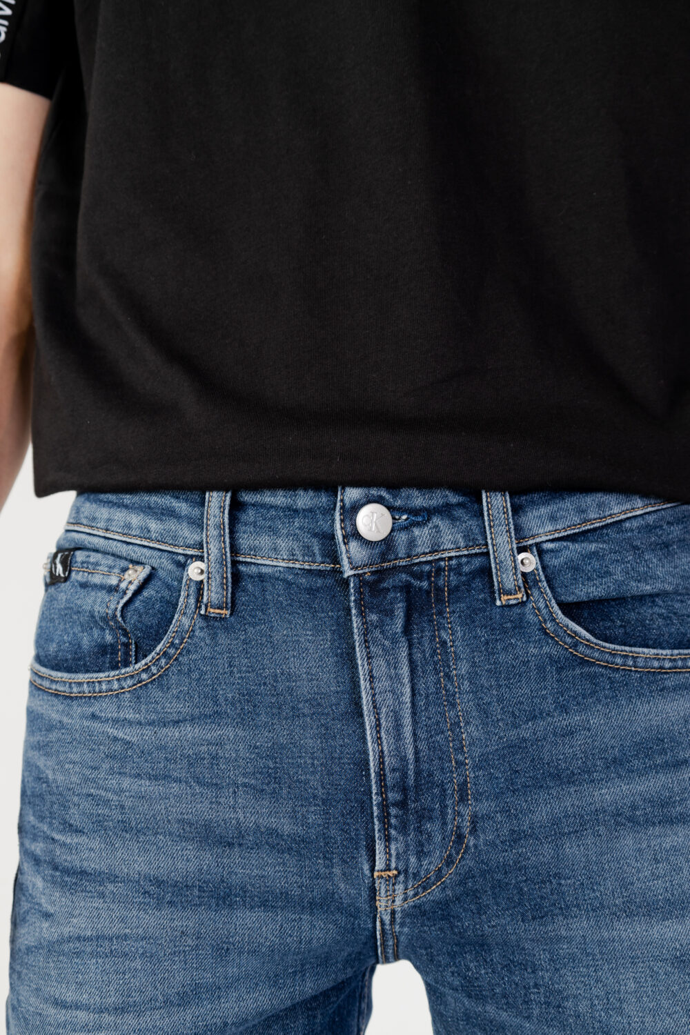 Jeans Tapered Calvin Klein Jeans slim taper Denim - Foto 2