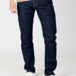 Jeans Tapered Levi's® 502 taper Blue Denim Scuro - Foto 1