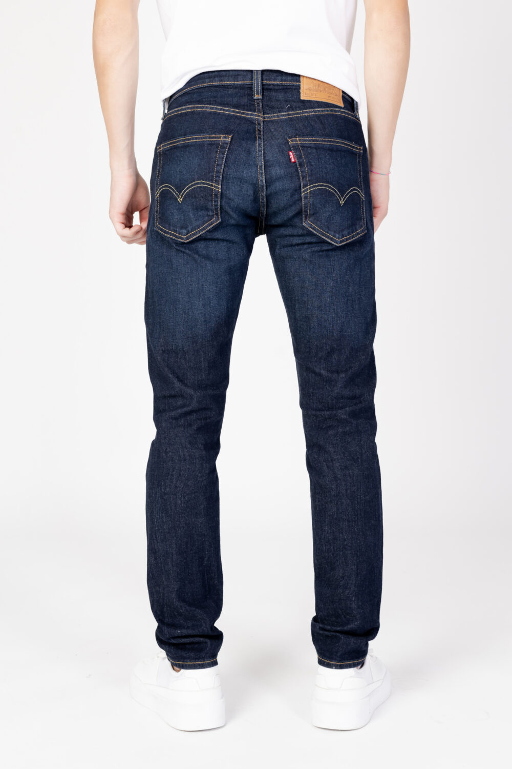 Jeans Tapered Levi's® 512 slim taper Denim scuro - Foto 3