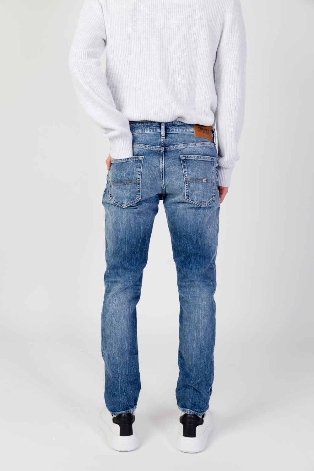 Jeans Tapered Tommy Hilfiger Jeans austin slim tprd dg2 Denim - Foto 3