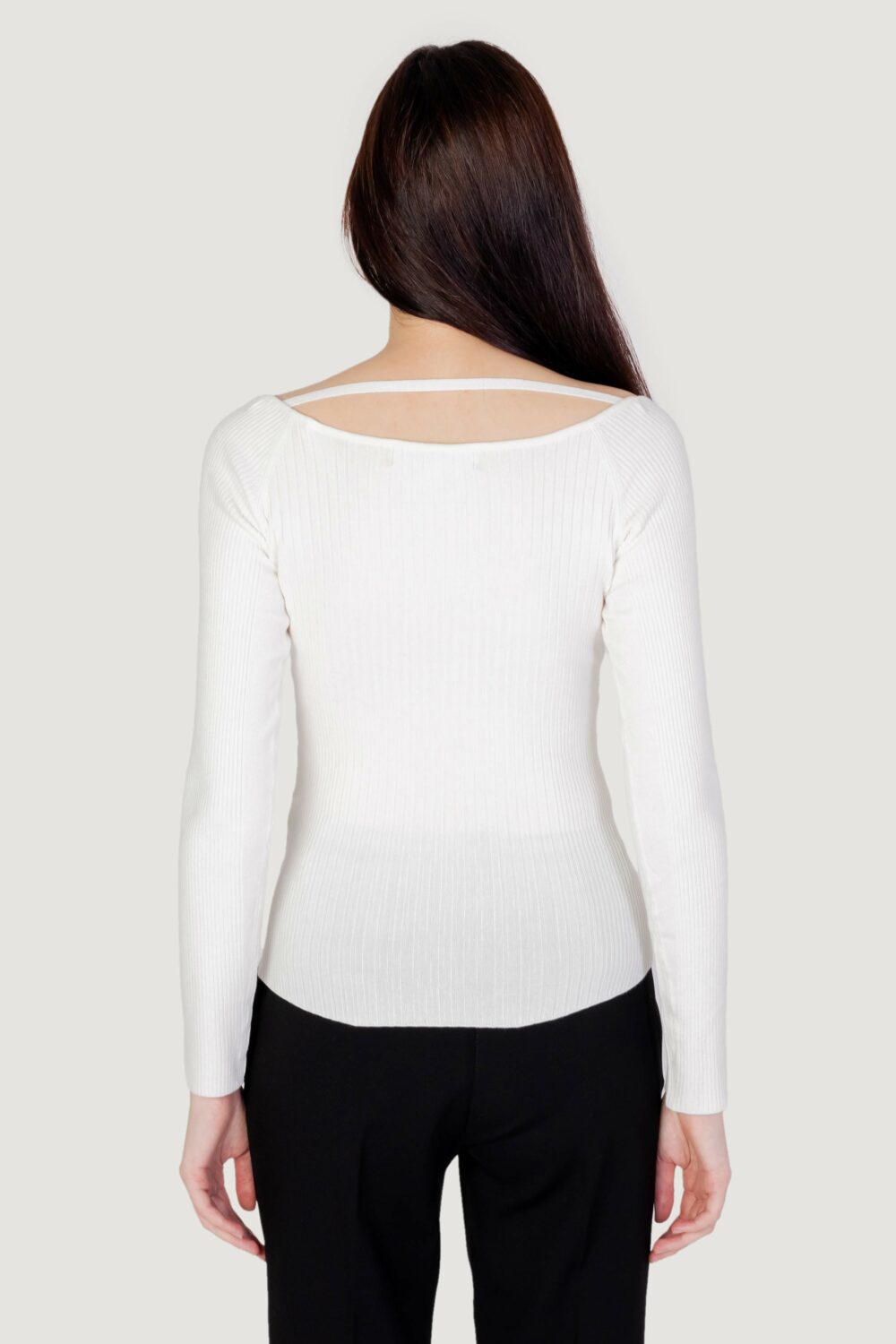 Maglia Guess ls lena Bianco - Foto 4