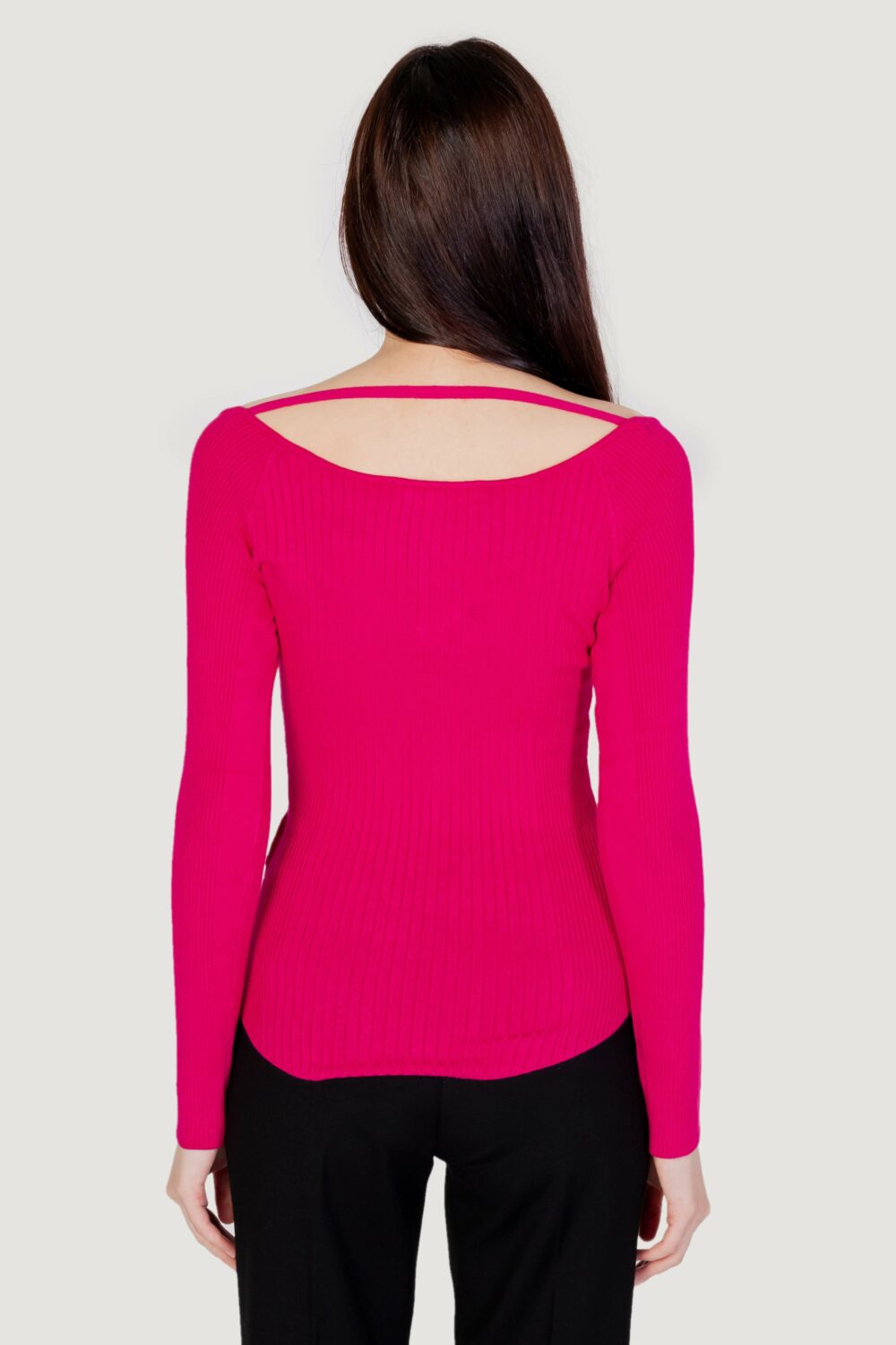 Maglia Guess ls lena Fuxia - Foto 5