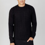 Maglione Antony Morato regular fit in filato Nero - Foto 1