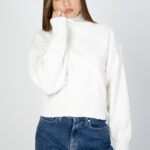 Maglione Calvin Klein Jeans boucle high neck swe Latte - Foto 1