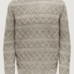 Maglione Only & Sons onswade reg 5 struc roll neck knit Beige - Foto 1