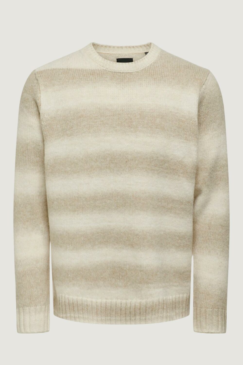 Maglione Only & Sons onsmarcel reg 3 gradient crew knit Panna - Foto 1