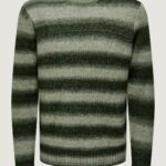 Maglione Only & Sons onsmarcel reg 3 gradient crew knit Verde - Foto 1