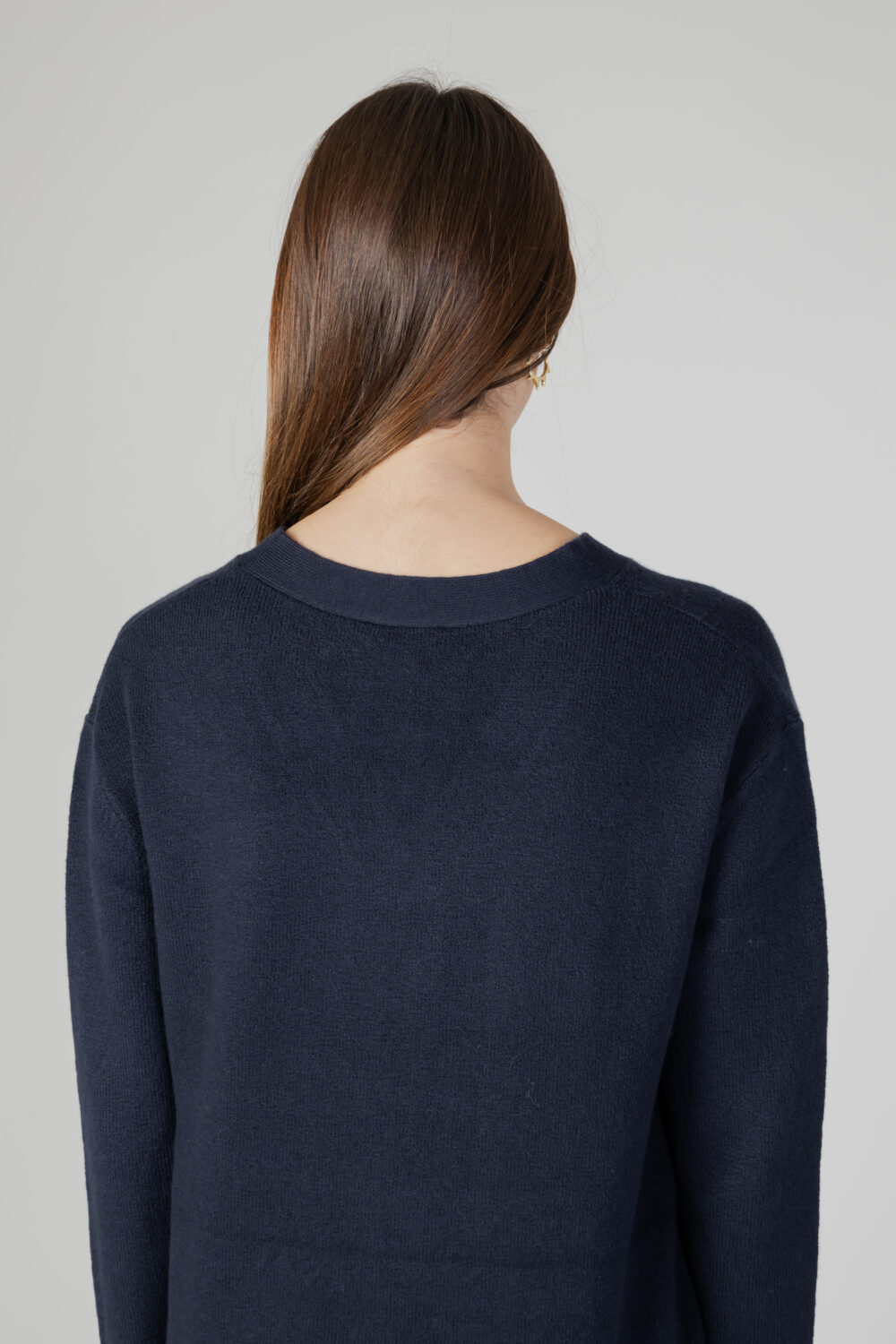 Maglione Street One eos_v-neck with side slit Blu - Foto 4