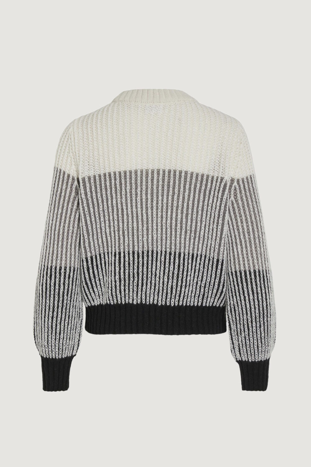 Maglione Vila Clothes visalina l/s o-neck knit top/pb Grigio - Foto 6