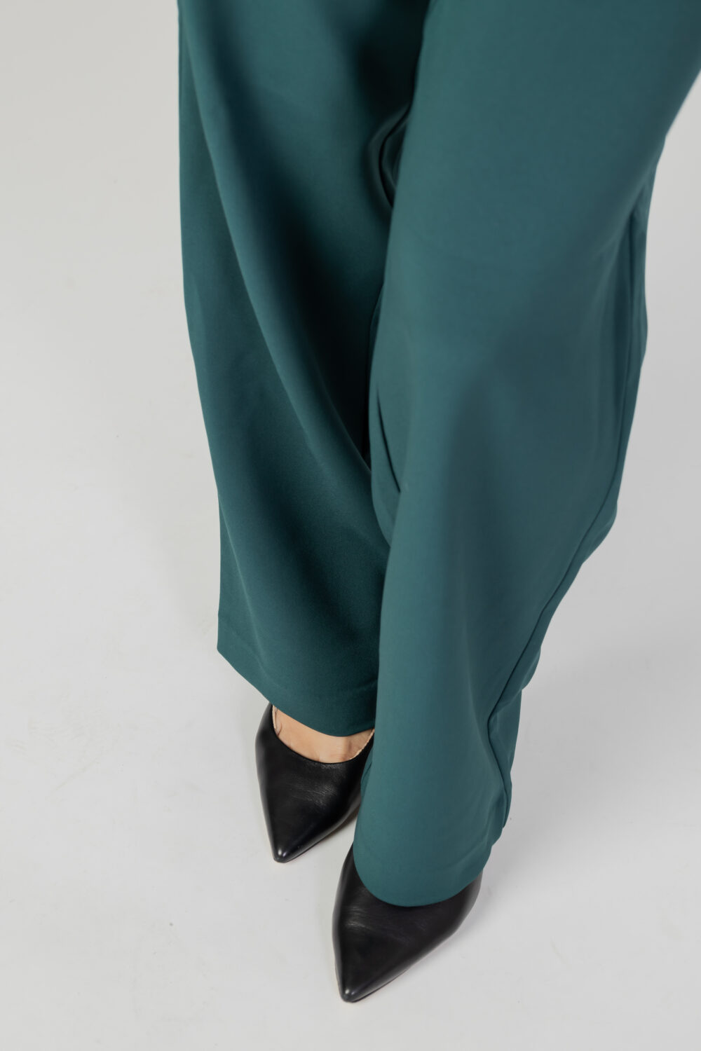 Pantaloni bootcut Vila Clothes vimarnal rw tailored Verde - Foto 7