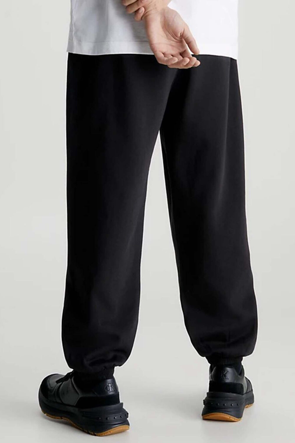 Pantaloni sportivi Calvin Klein Jeans institutional hwk pa Nero - Foto 2