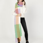 Sciarpa Only onlagnes life woven scarf cc Arancione - Foto 1