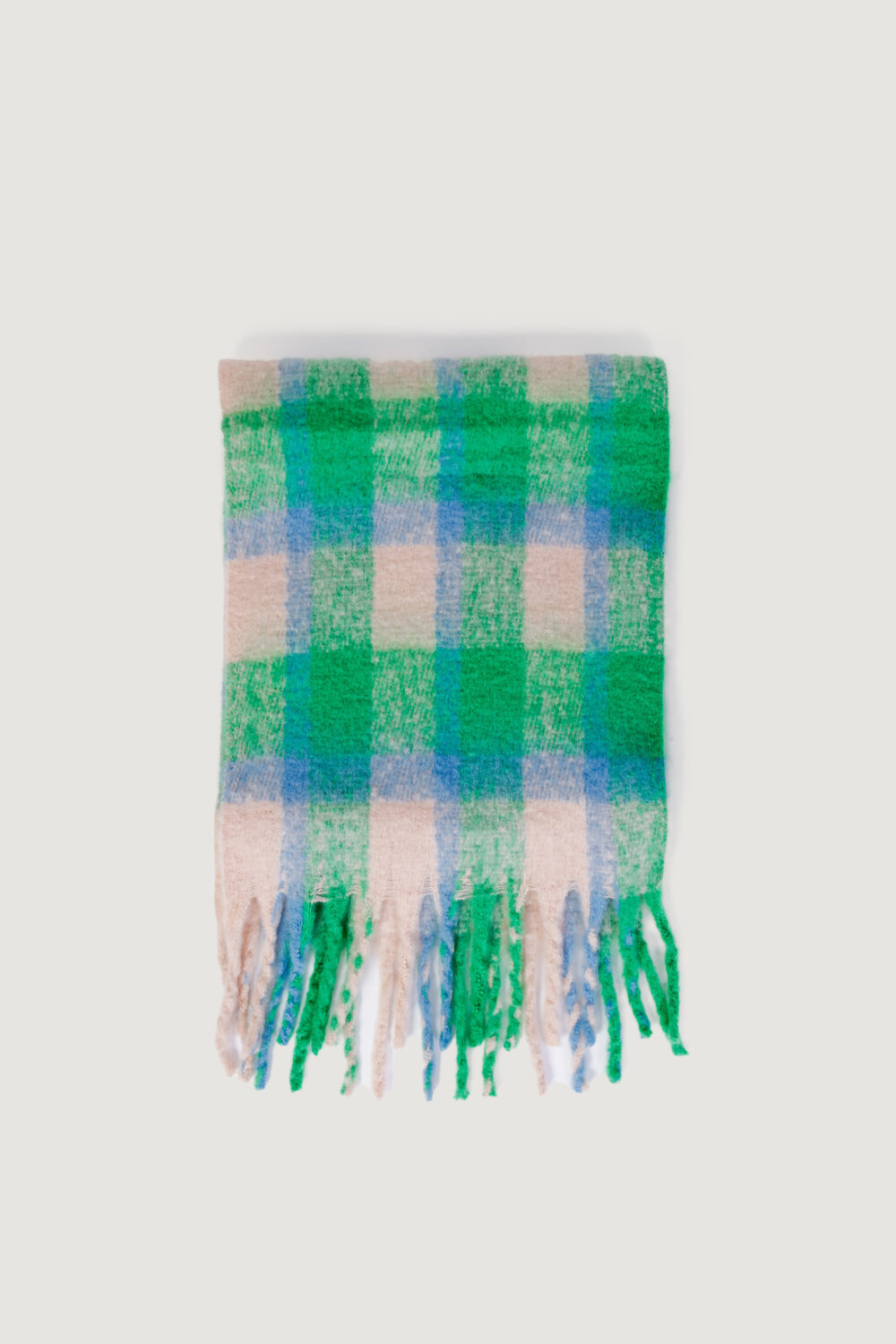 Sciarpa Only onlmia check scarf cc Verde - Foto 4