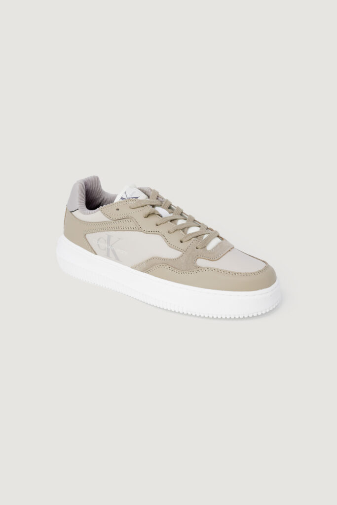 Sneakers Calvin Klein Jeans chunky cupsole coui Beige