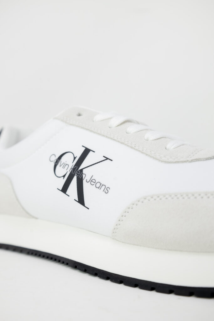 Sneakers Calvin Klein Jeans retro runner Bianco