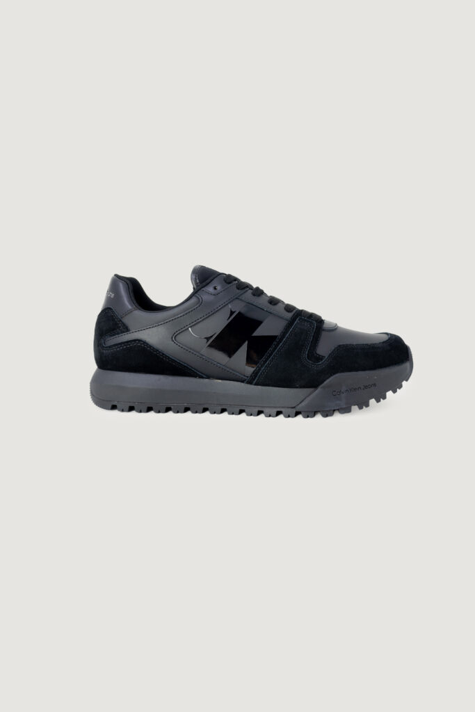Sneakers Calvin Klein Jeans toothy run laceup low Nero