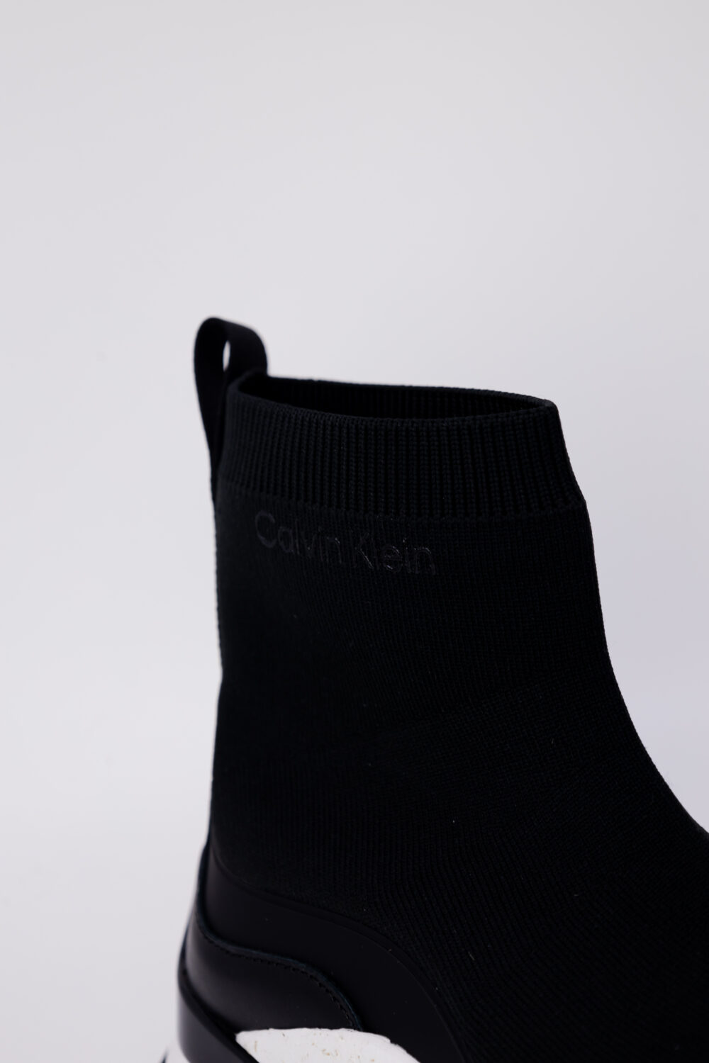 Stivali Calvin Klein leggerissima sock boot Nero - Foto 3