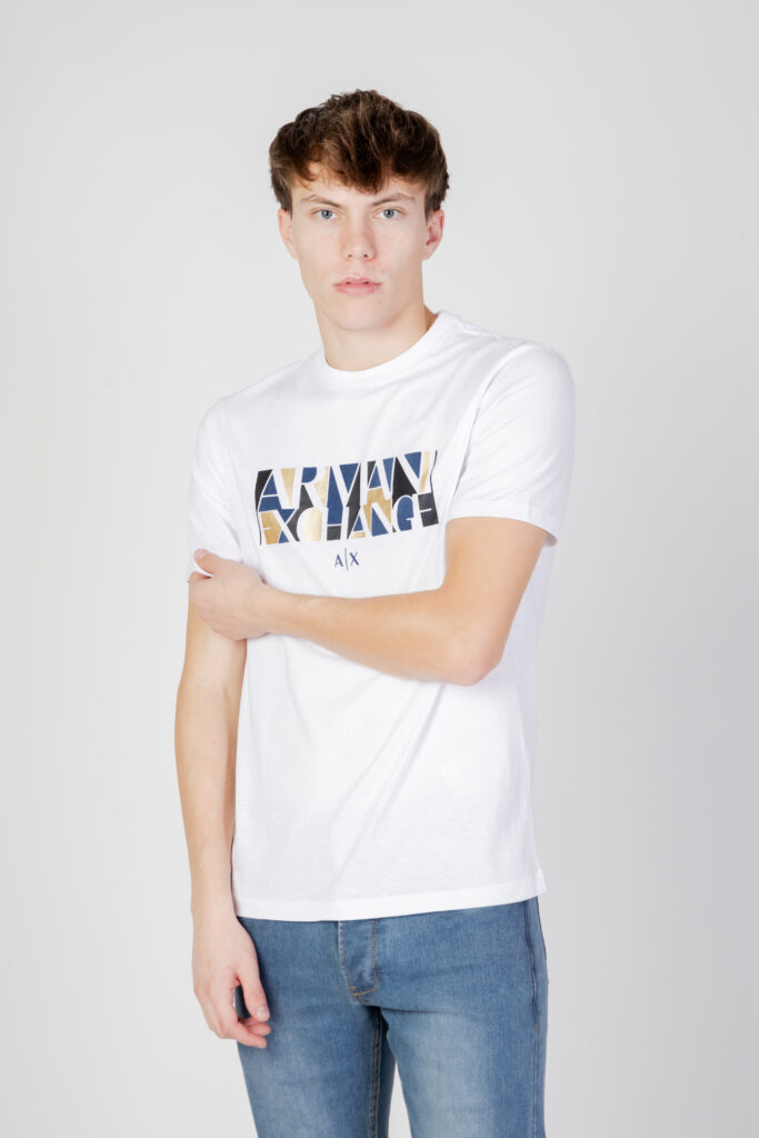 T-shirt Armani Exchange  Bianco