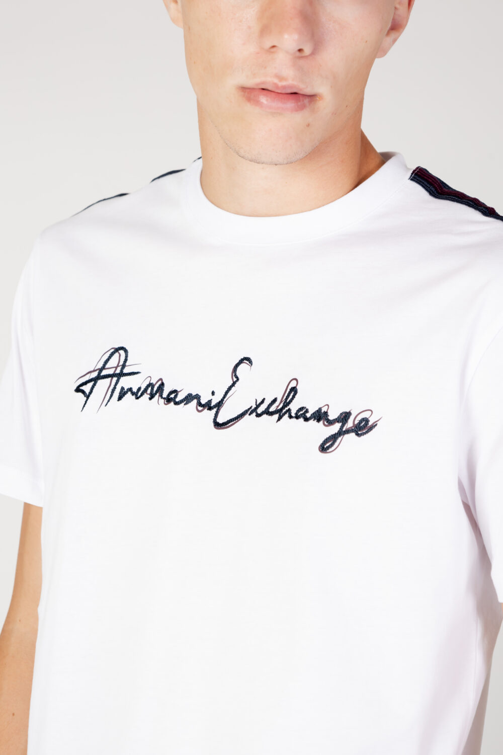 T-shirt Armani Exchange Bianco - Foto 4