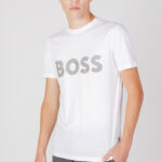 T-shirt Boss teebossrete Bianco - Foto 1