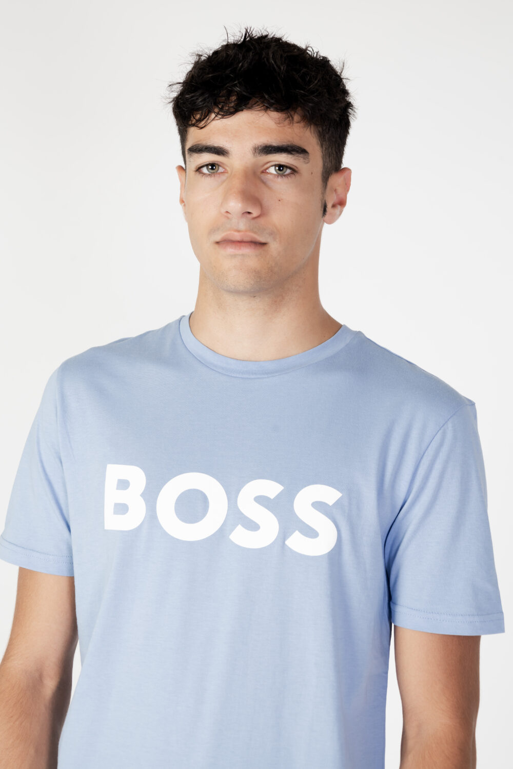 T-shirt Boss thinking 1 Celeste - Foto 2