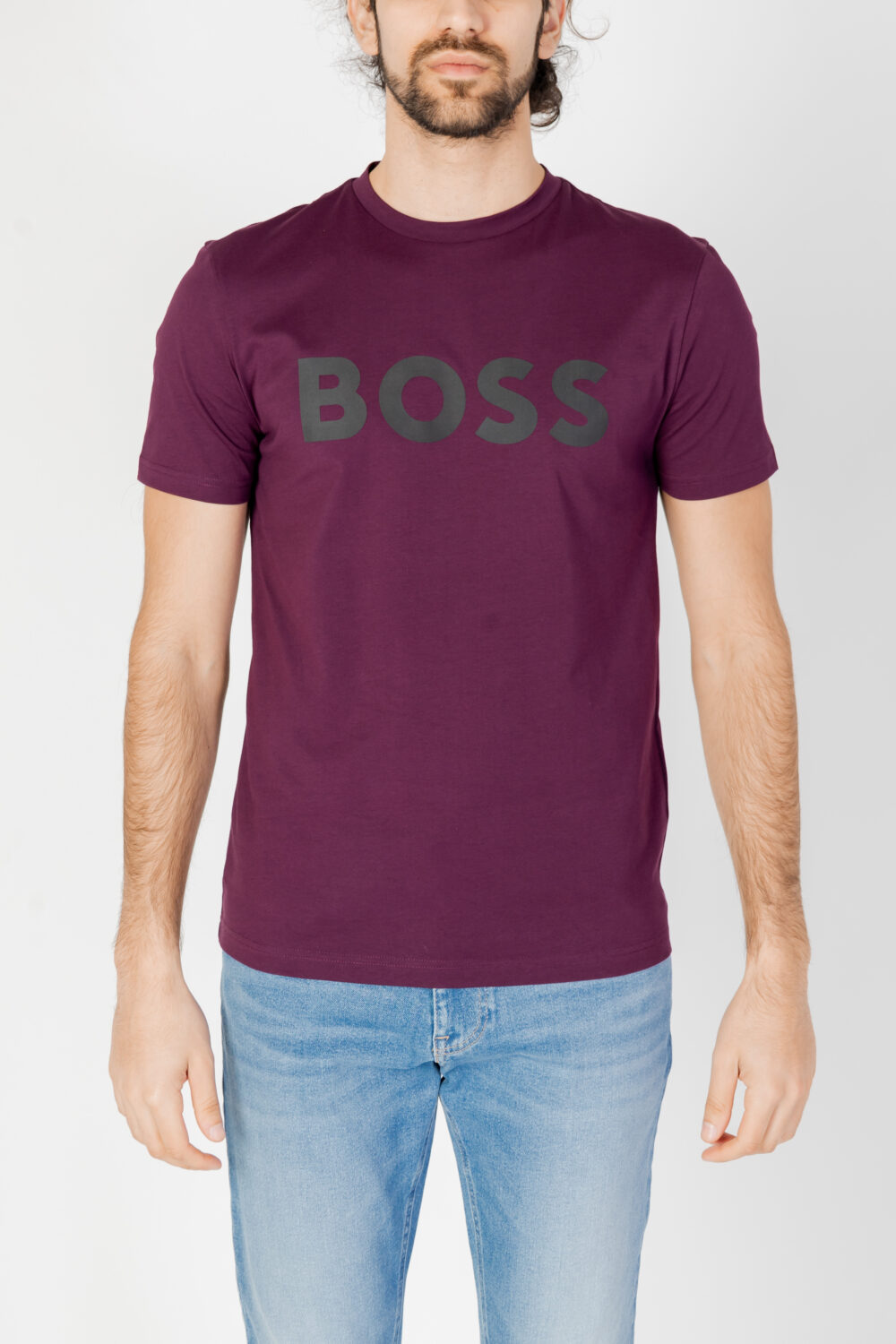 T-shirt Boss thinking 1 Viola - Foto 5