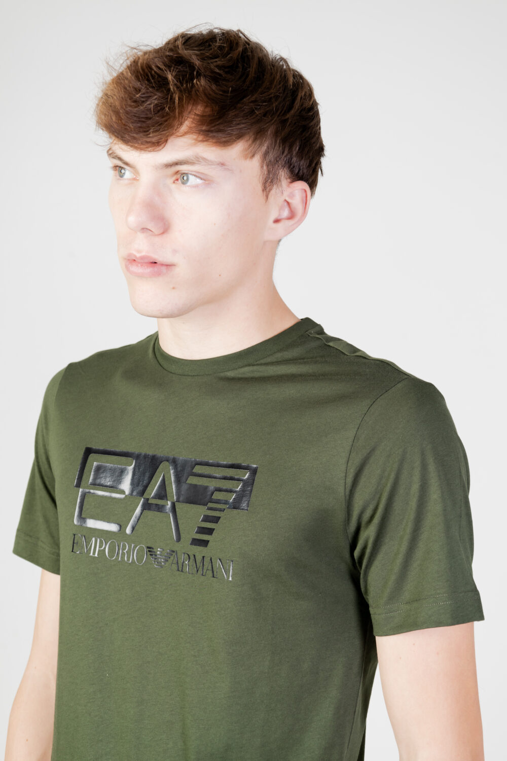 T-shirt EA7 Verde Oliva - Foto 2