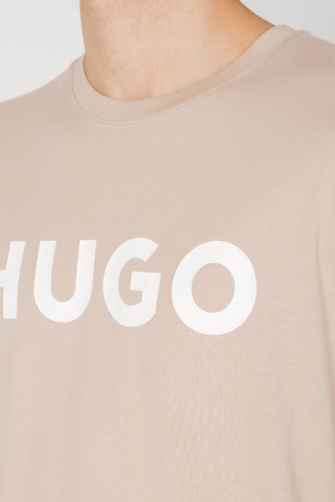 T-shirt Hugo dulivio 10229761 01 Beige