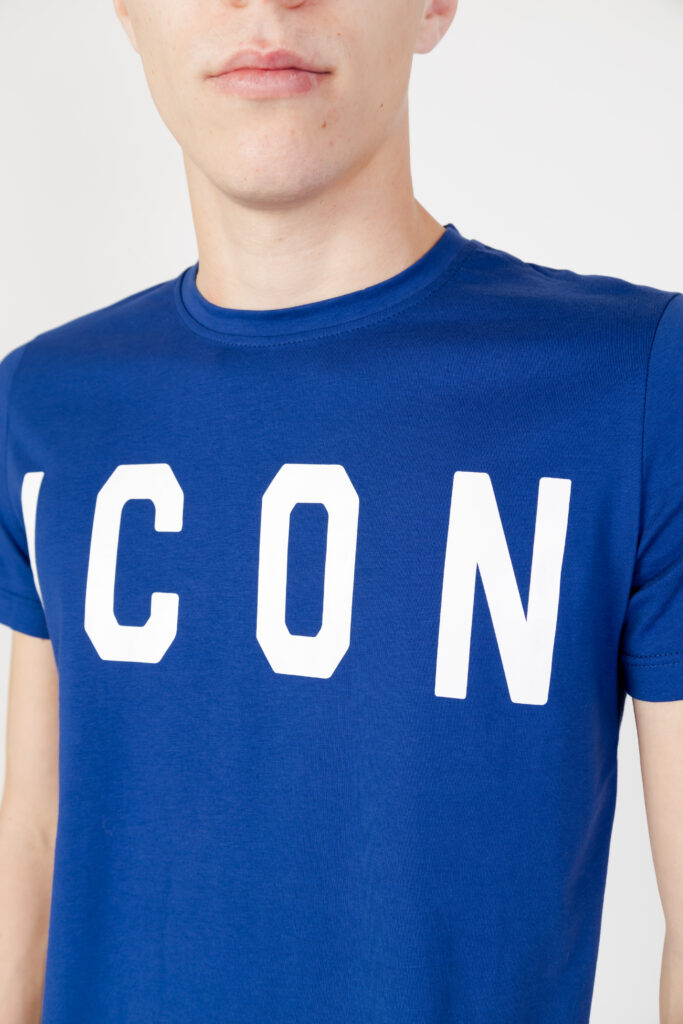 T-shirt Icon logo Blu
