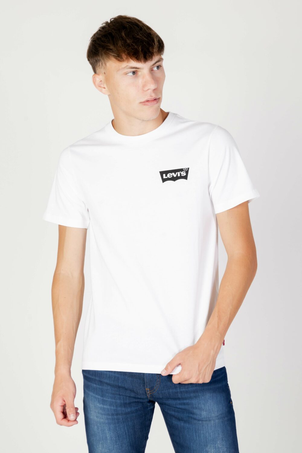 T-shirt Levi's® graphic crewneck tee Bianco - Foto 1