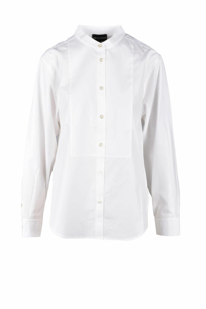 Camicia manica lunga Emporio Armani  Bianco