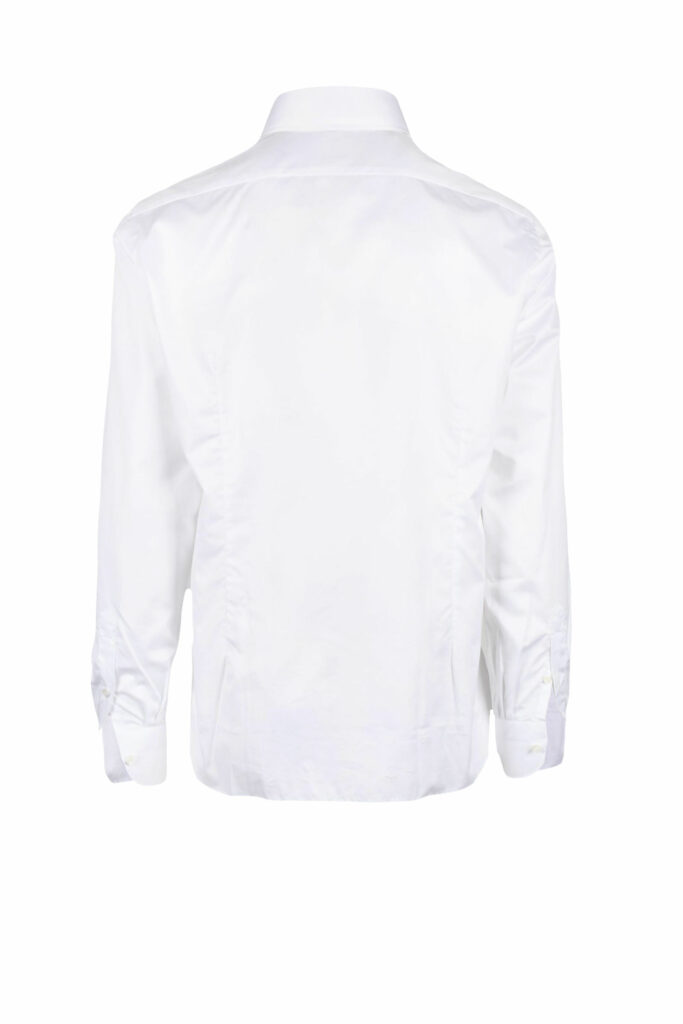 Camicia manica lunga LUIGI BORRELLI NAPOLI  Bianco