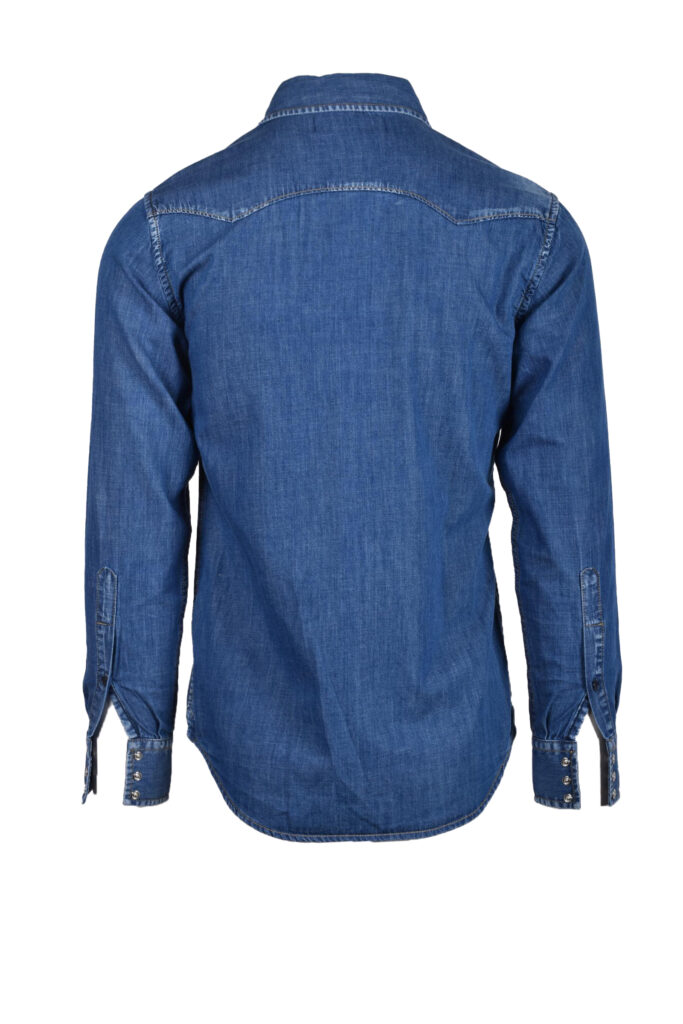 Camicia manica lunga Replay  Blu