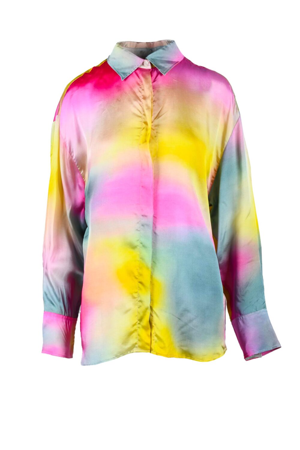 Camicia manica lunga MSGM Multicolor - Foto 1