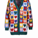 Cardigan Love Moschino Multicolor - Foto 1