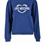 Felpa con cappuccio Love Moschino Blu - Foto 1