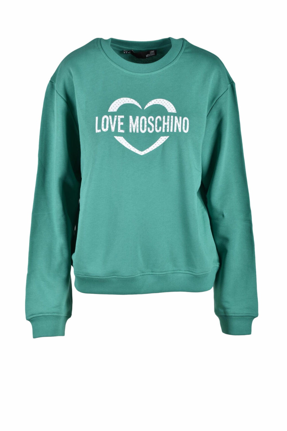 Felpa con cappuccio Love Moschino Verde - Foto 1