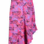 Minigonna Versace Jeans Couture Fuxia - Foto 1